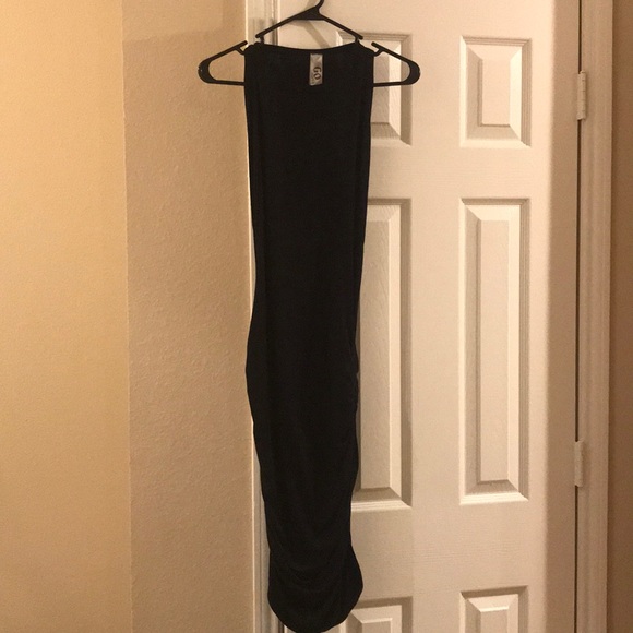 Go Couture Racerback Ruched Dress - Picture 3 of 4